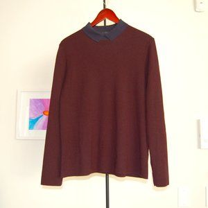 Cos Sweater size M- burgundy